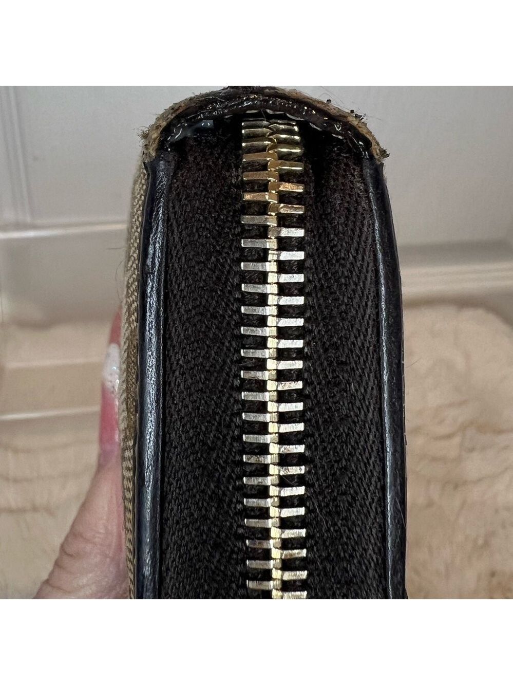 GUCCI GG SHERRY-LINE MAYFAIR WALLET - Picture 5 of 16